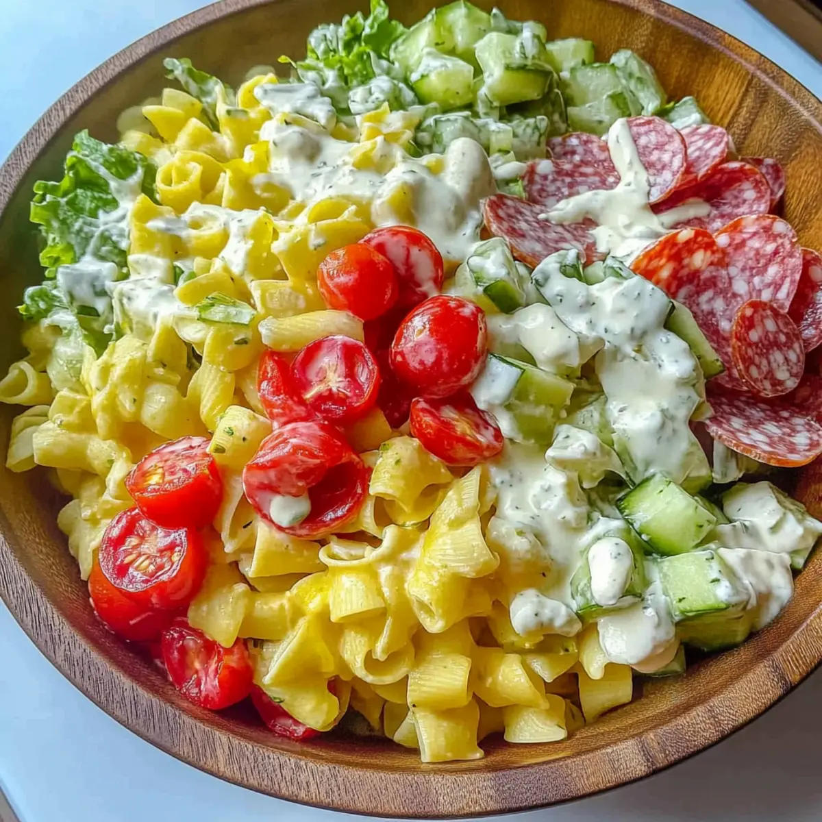 Grinder Pasta Salad – A Refreshing Twist for Summer Picnics
