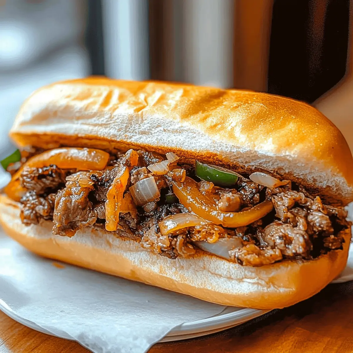 Savory Korean-Inspired Kimchi Bulgogi Cheesesteak You’ll Crave