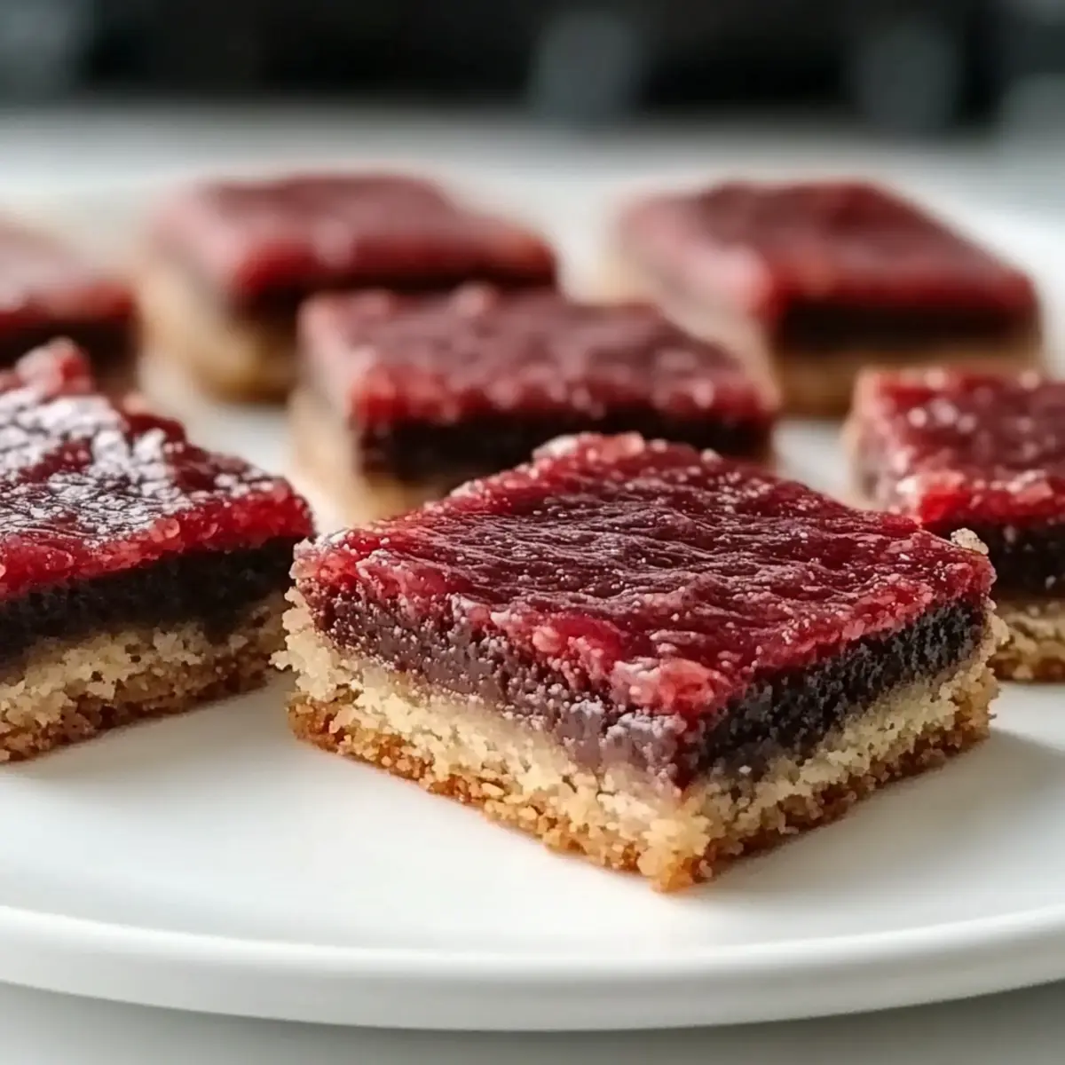 No Bake Rhubarb Cheesecake Squares for Easy Summer Bliss