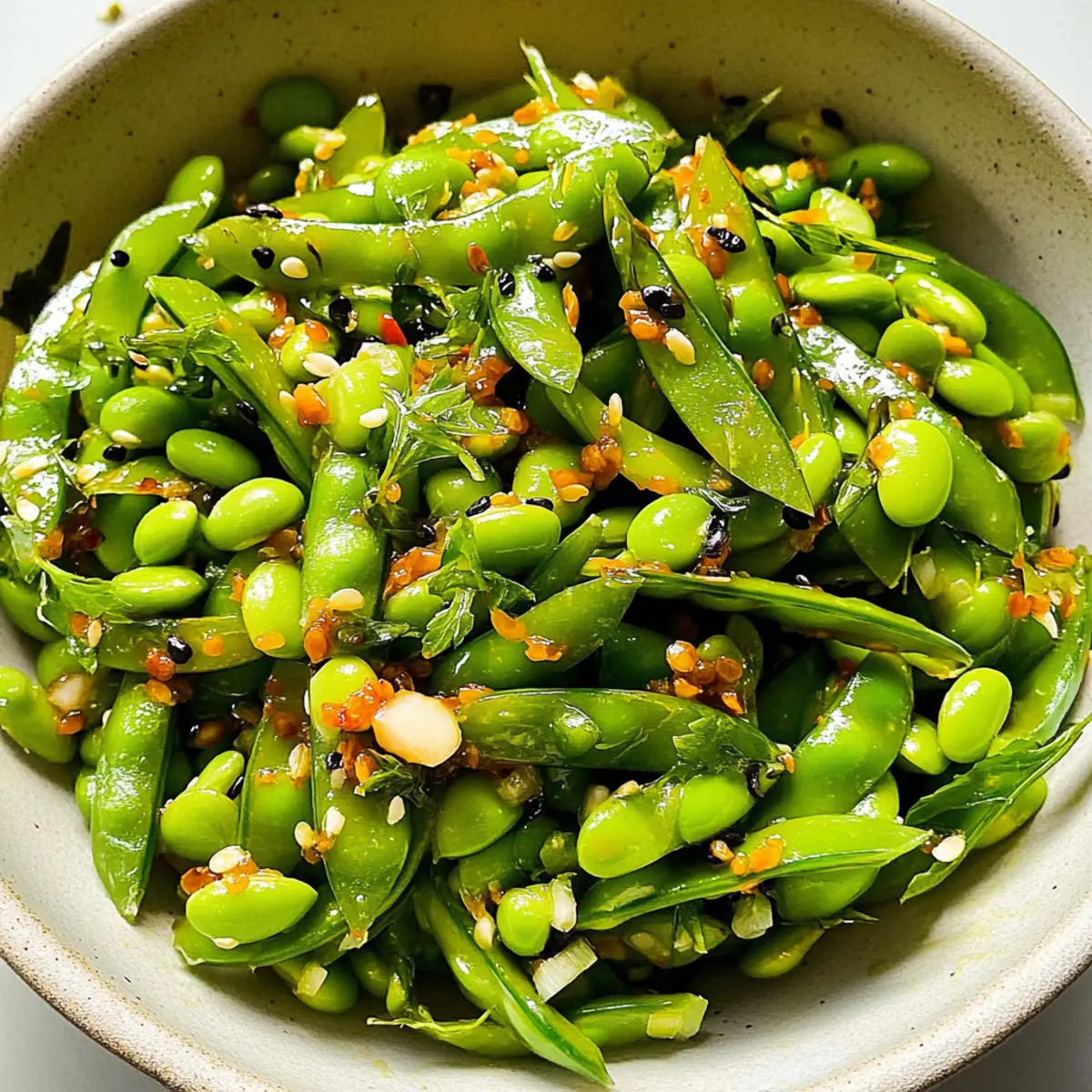Chili Crisp Snap Pea Salad: Your New Springtime Crunch Fix