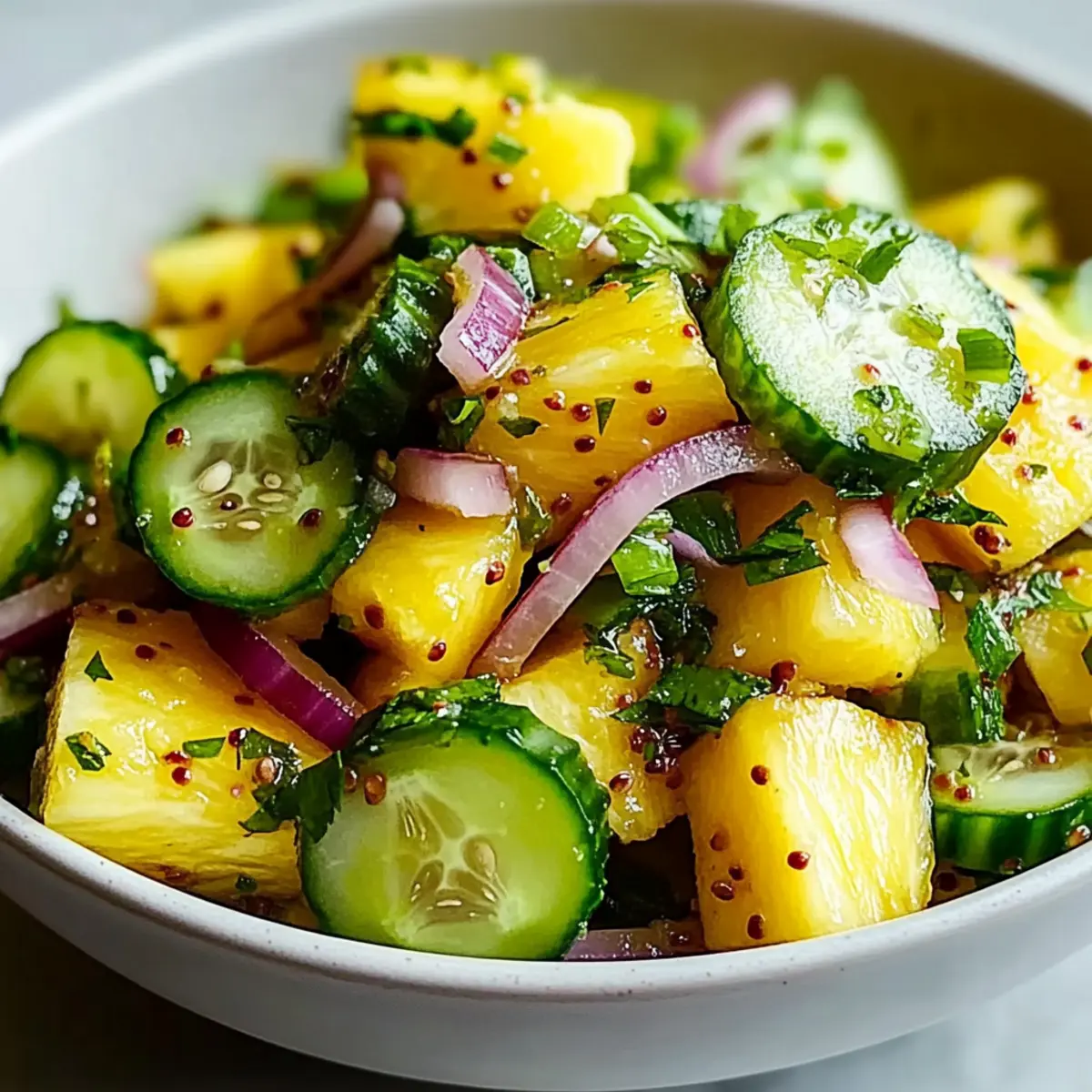 Pineapple Cucumber Salad: Refreshing Summer Flavor Awaits
