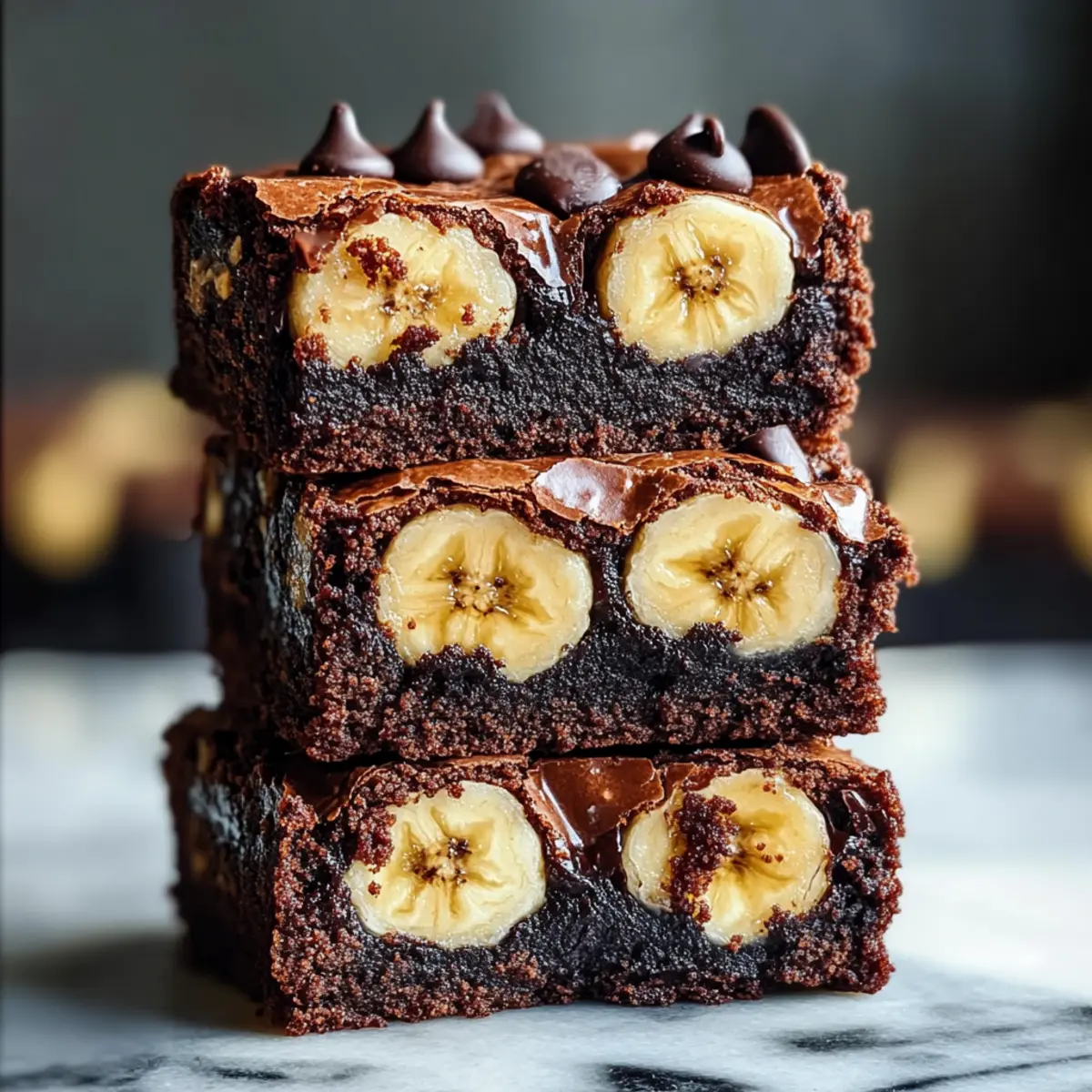 Decadent Banana Bread Brownies for a Sweet Escape