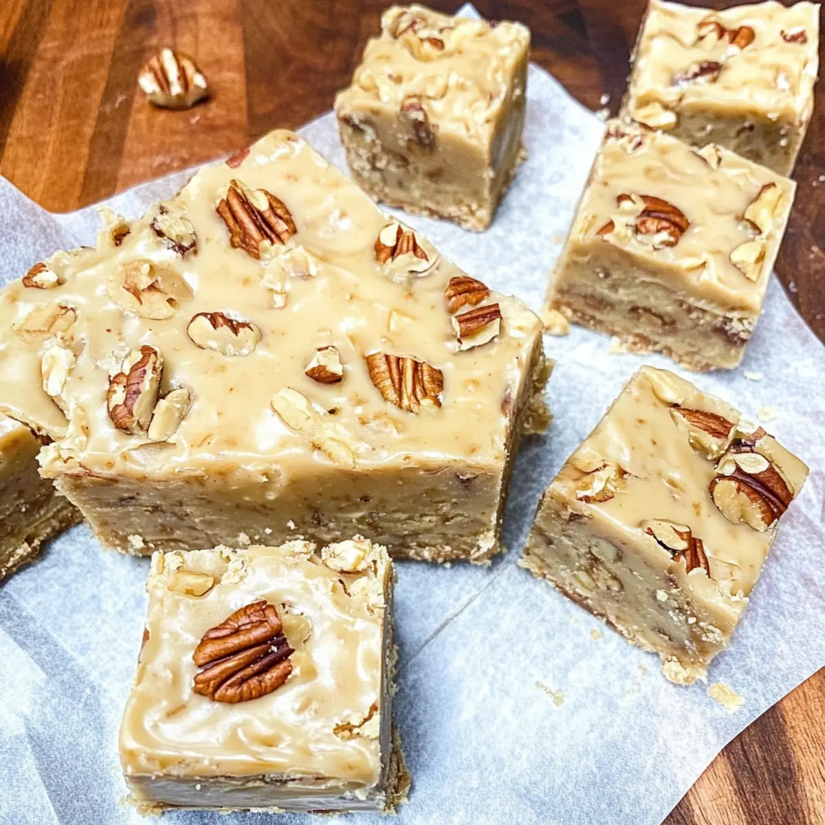 Buttery Smooth Butter Pecan Fudge for Gifting Joy