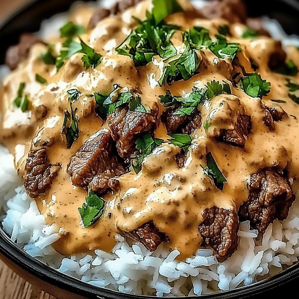 Savor the Comfort: Easy Steak Queso Rice Delight