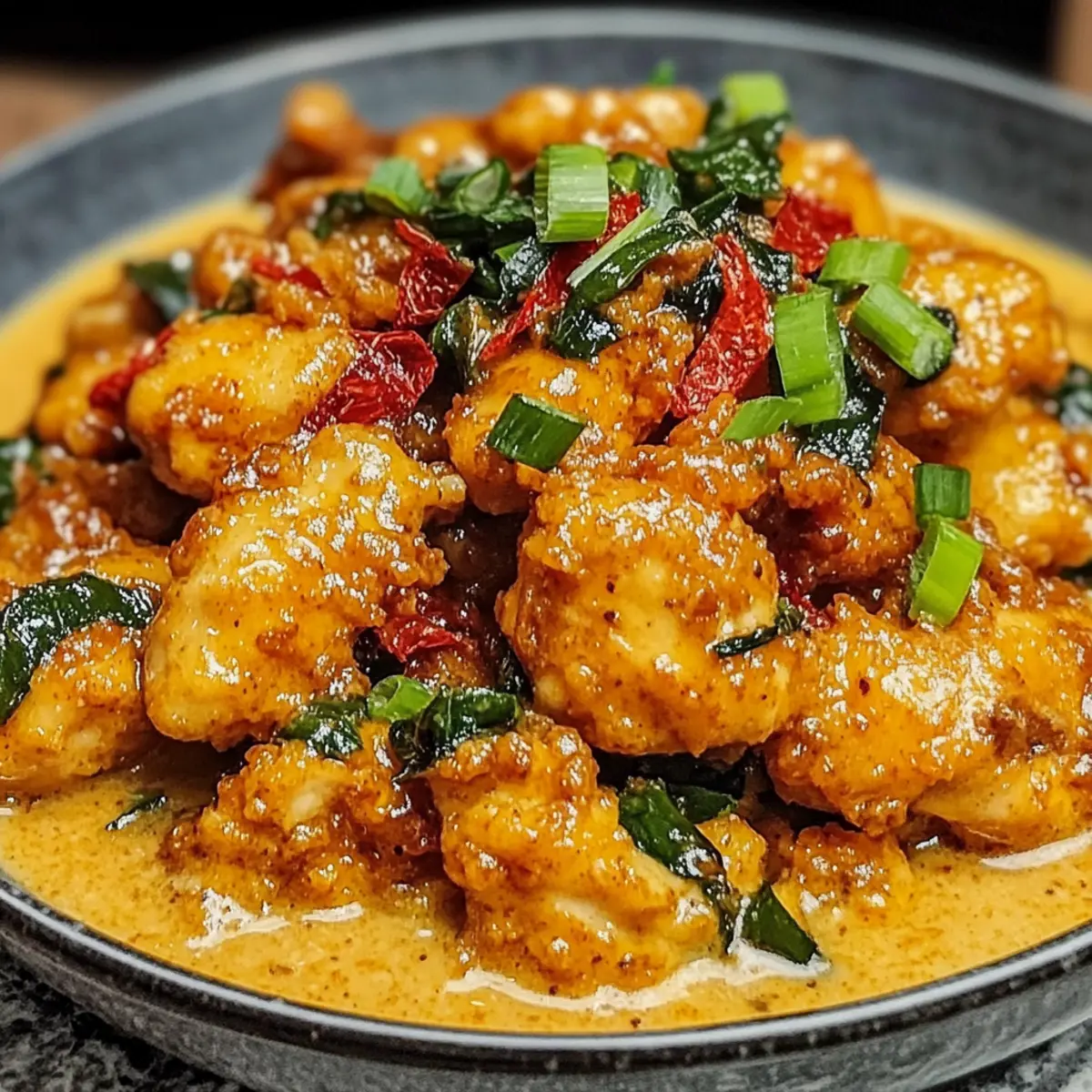 Irresistible Creamy Crispy Singapore Butter Chicken Delight