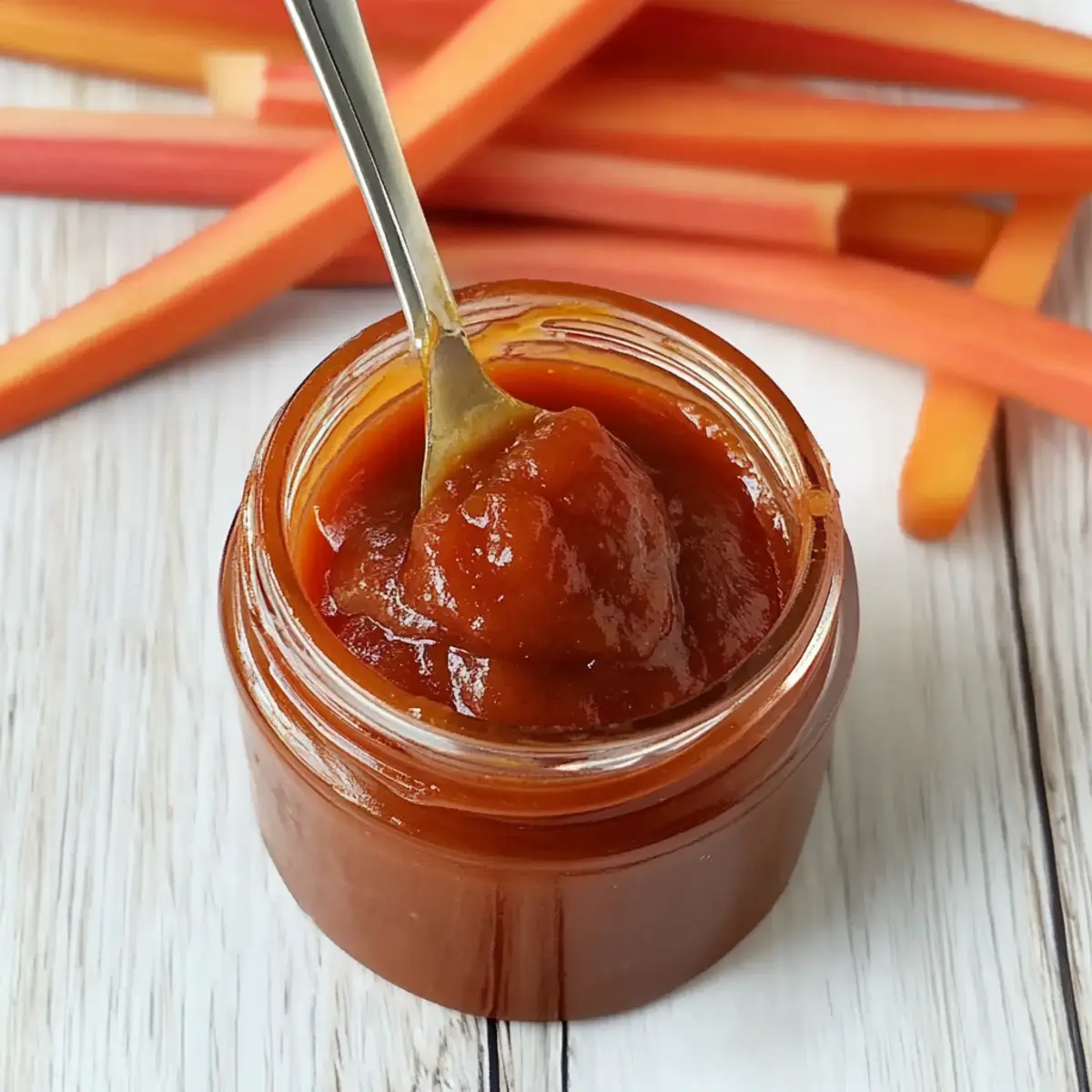 Homemade Rhubarb Barbecue Sauce: Sweet & Tangy Twist