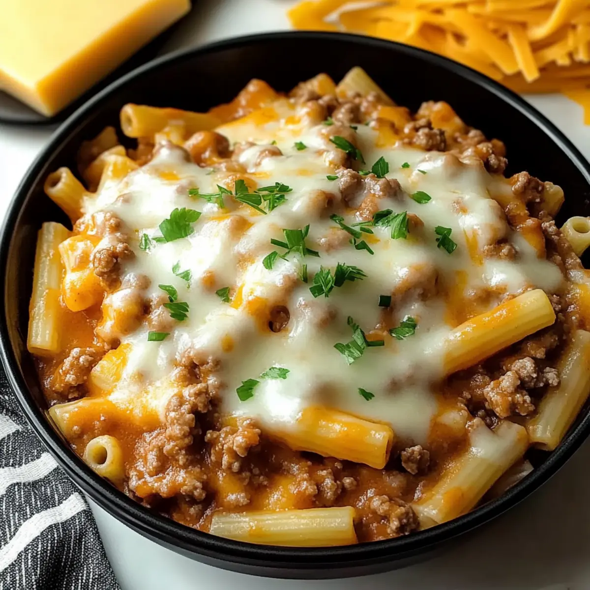 Creamy Rotel Pasta with Ground Beef for Cozy Weeknight Comfort