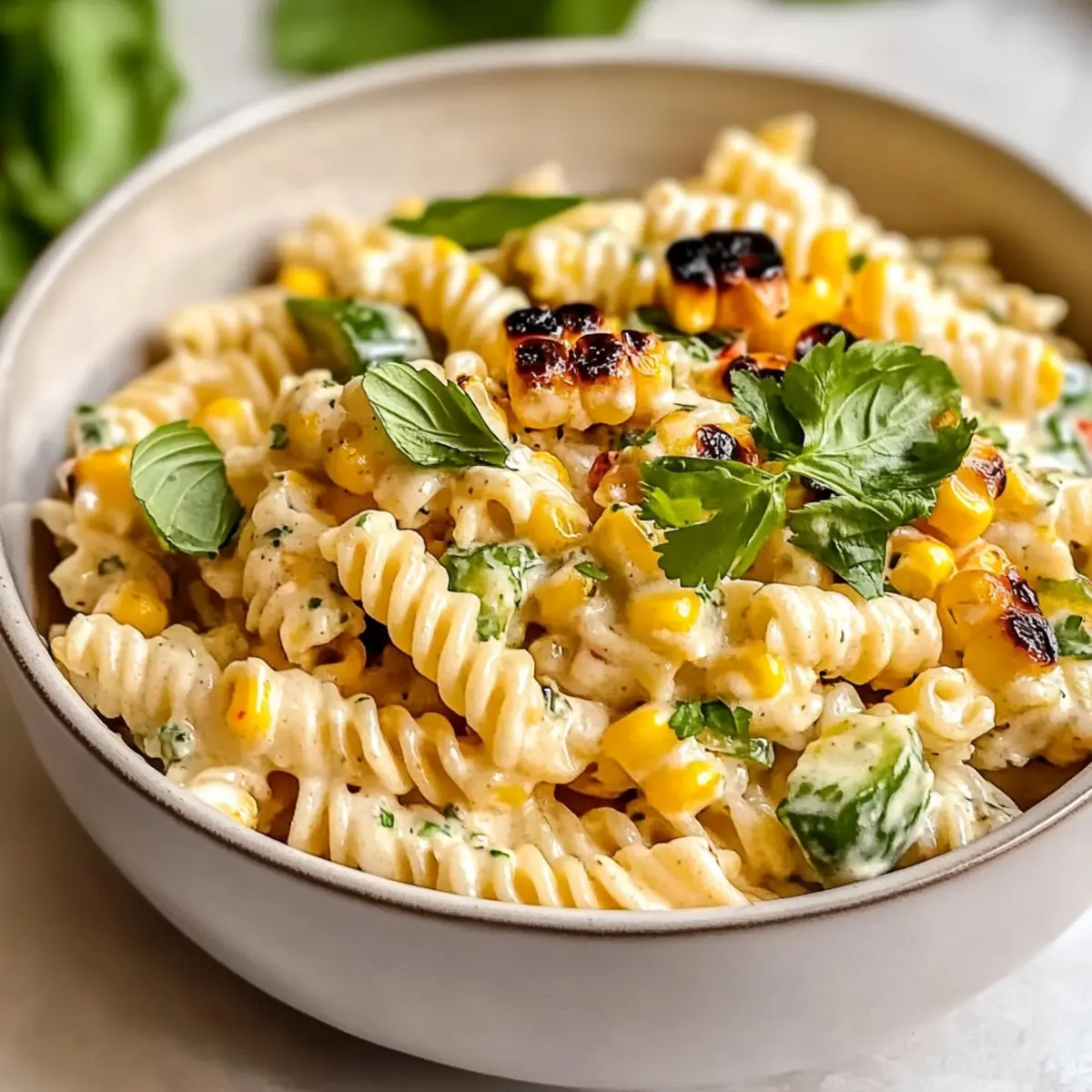 Creamy Street Corn Pasta Salad for a Fresh Summer Feast