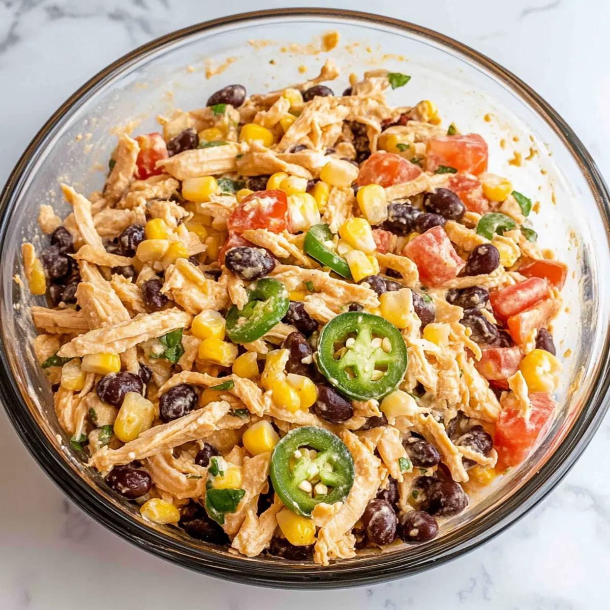 Quick Southwest Chicken Salad for a Flavorful Meal Prep
