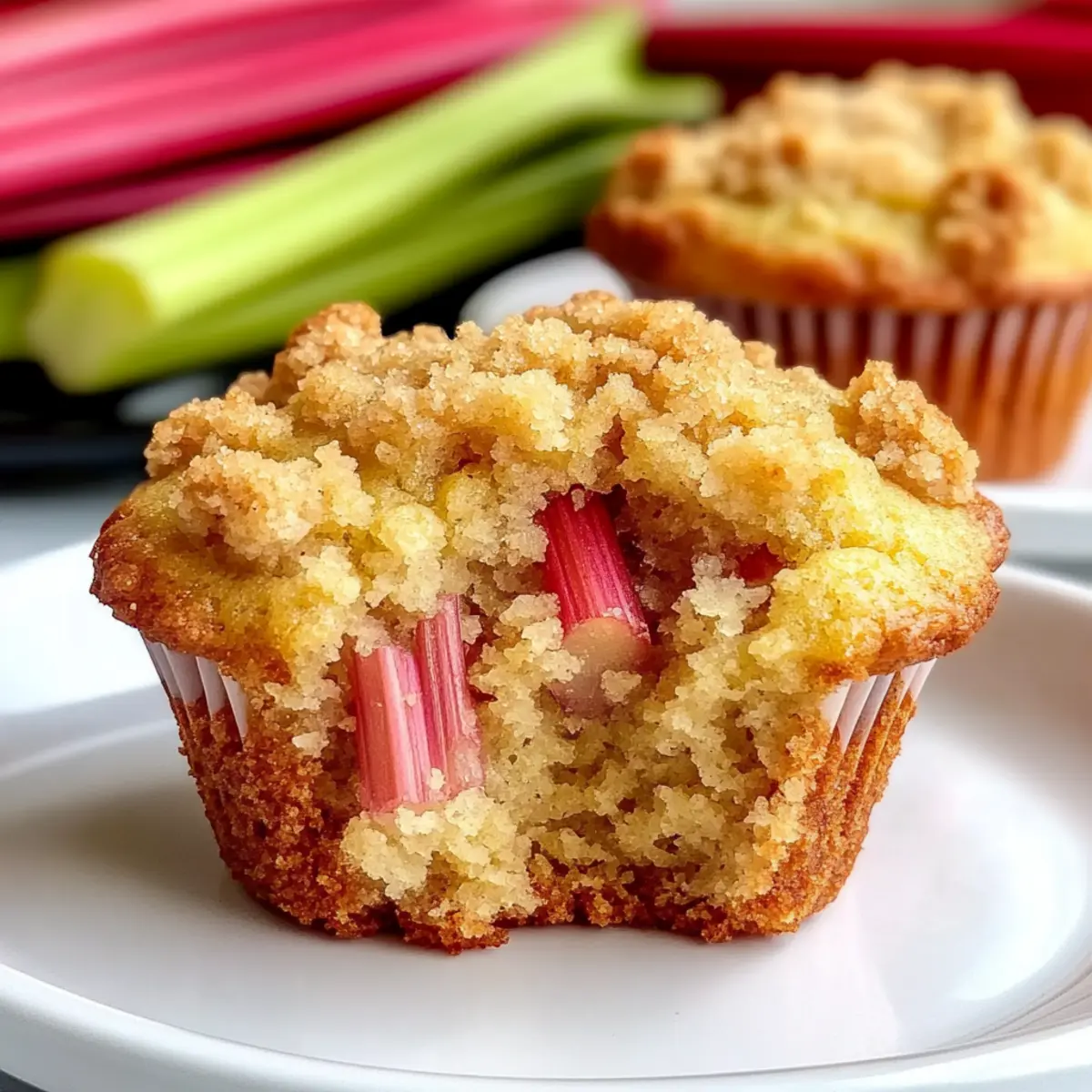Deliciously Quick Rhubarb Muffins for a Springtime Treat