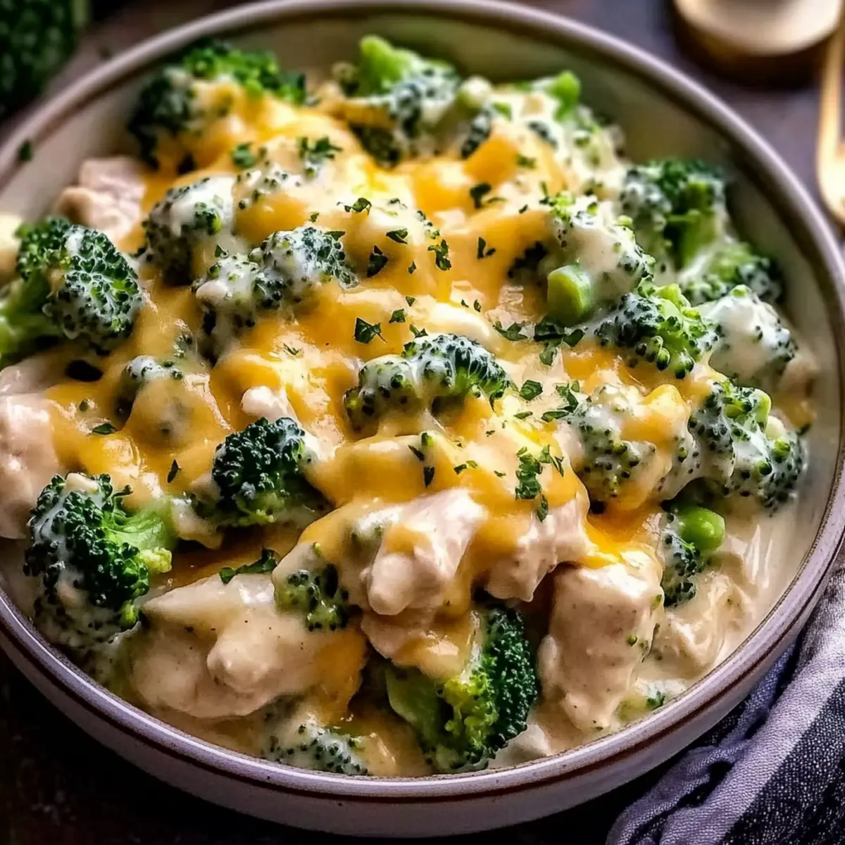 Crockpot Creamy Broccoli Cheddar Chicken That Everyone Loves