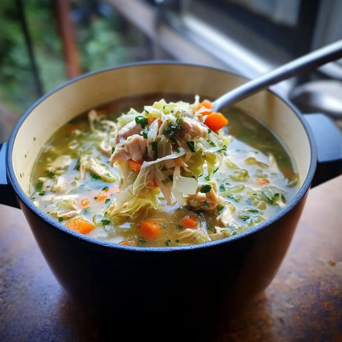 Cozy Up with Healthy Chicken and Cabbage Soup Tonight
