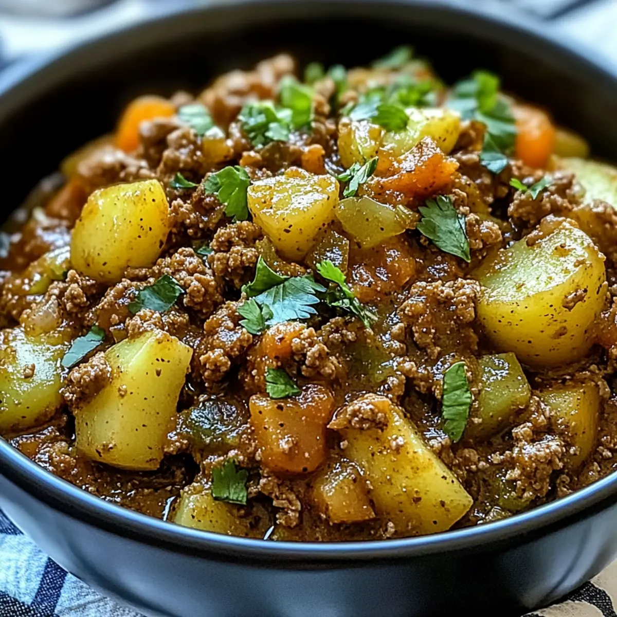 Irresistible Green Chile Picadillo Ready in Just 25 Minutes
