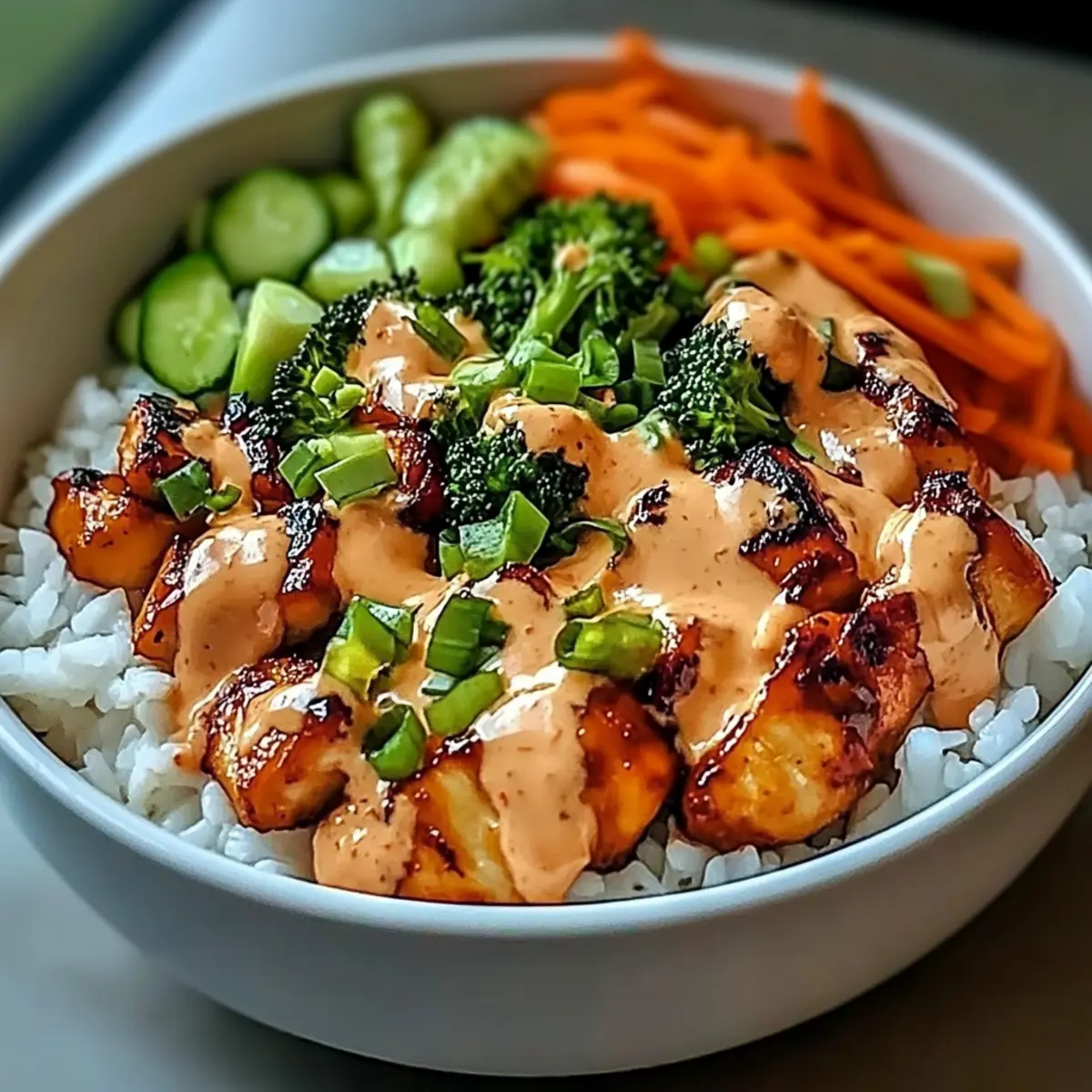 Bang Bang Chicken Bowl: Quick, Creamy, and Irresistibly Tasty