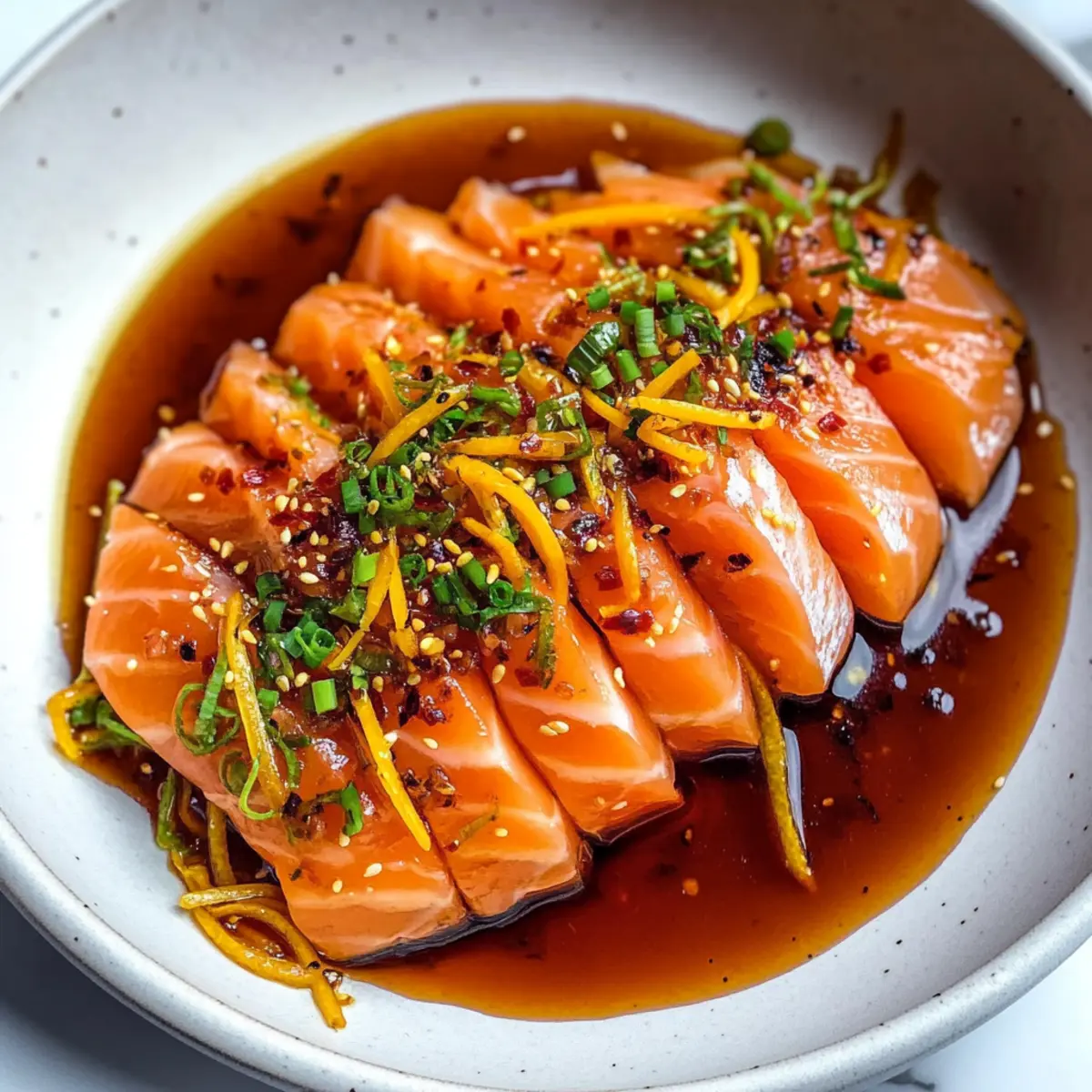 Spicy Salmon Crudo & Carrots: A Fresh Twist on Sushi Appetizers