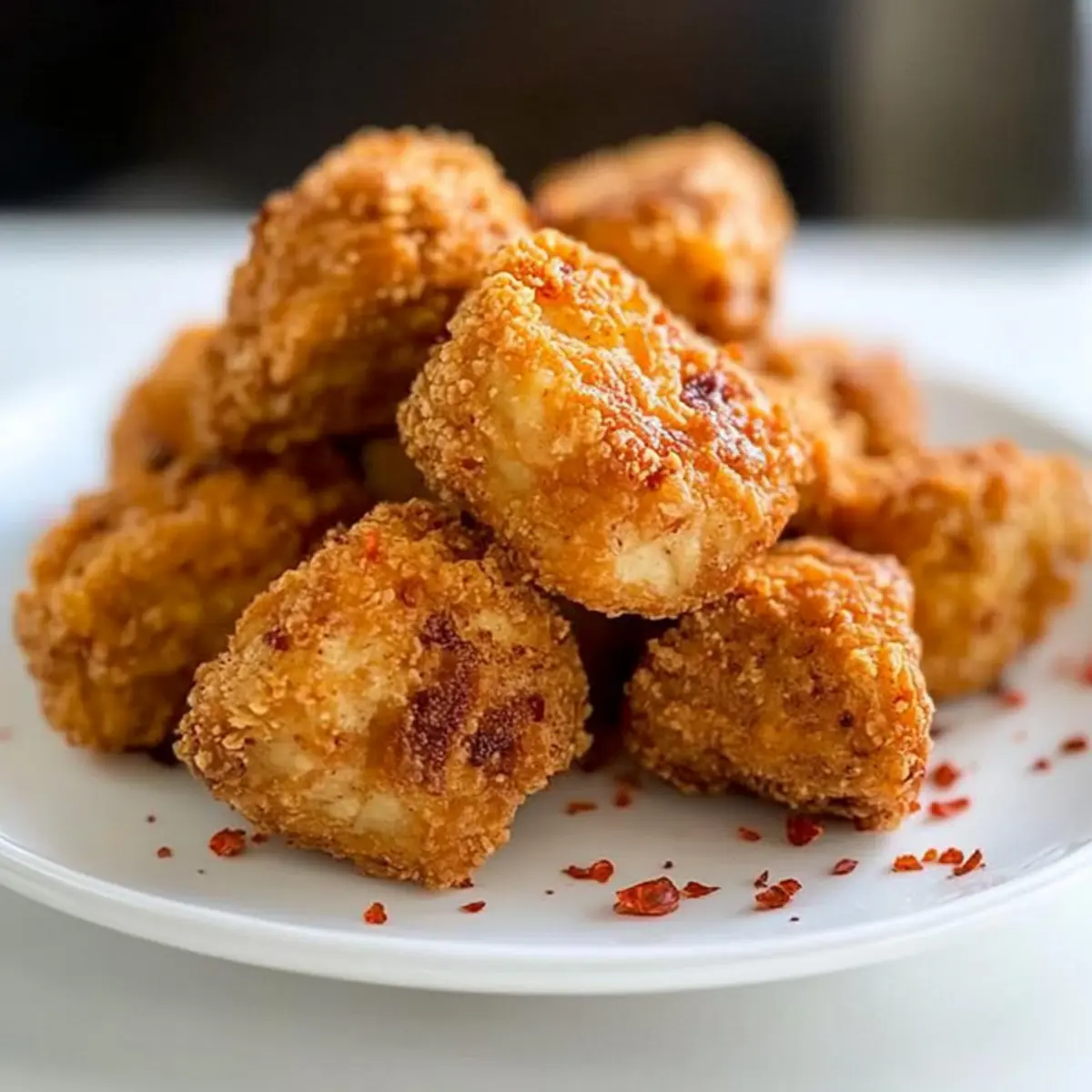 Crispy Spicy Chicken Fried Tofu for the Ultimate Flavor Fix