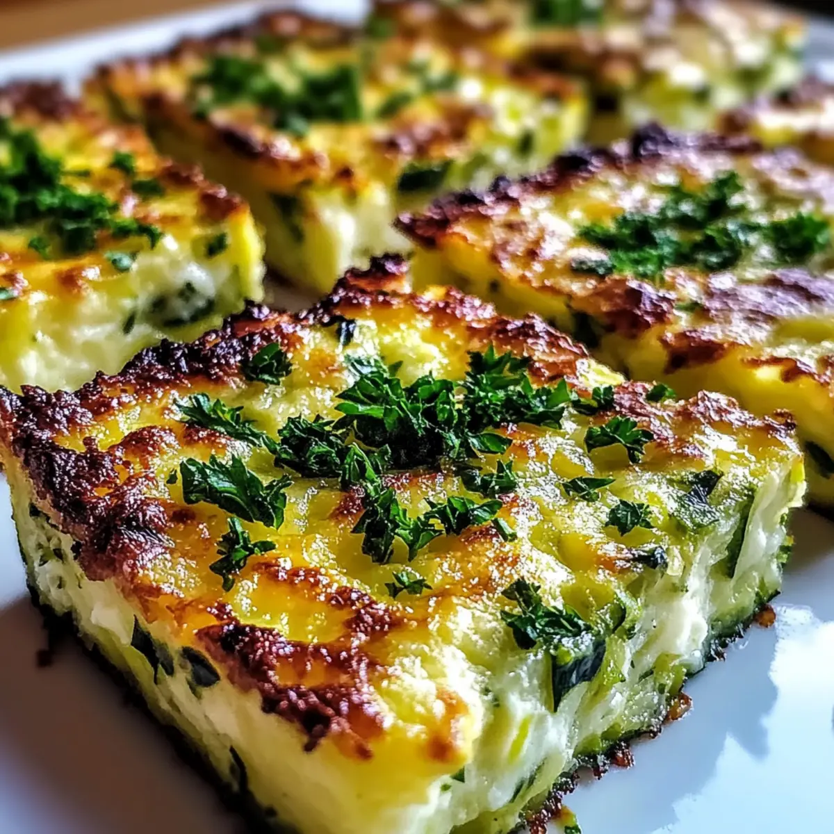 Savory Vegetarian Zucchini Slice for Effortless Meal Prep