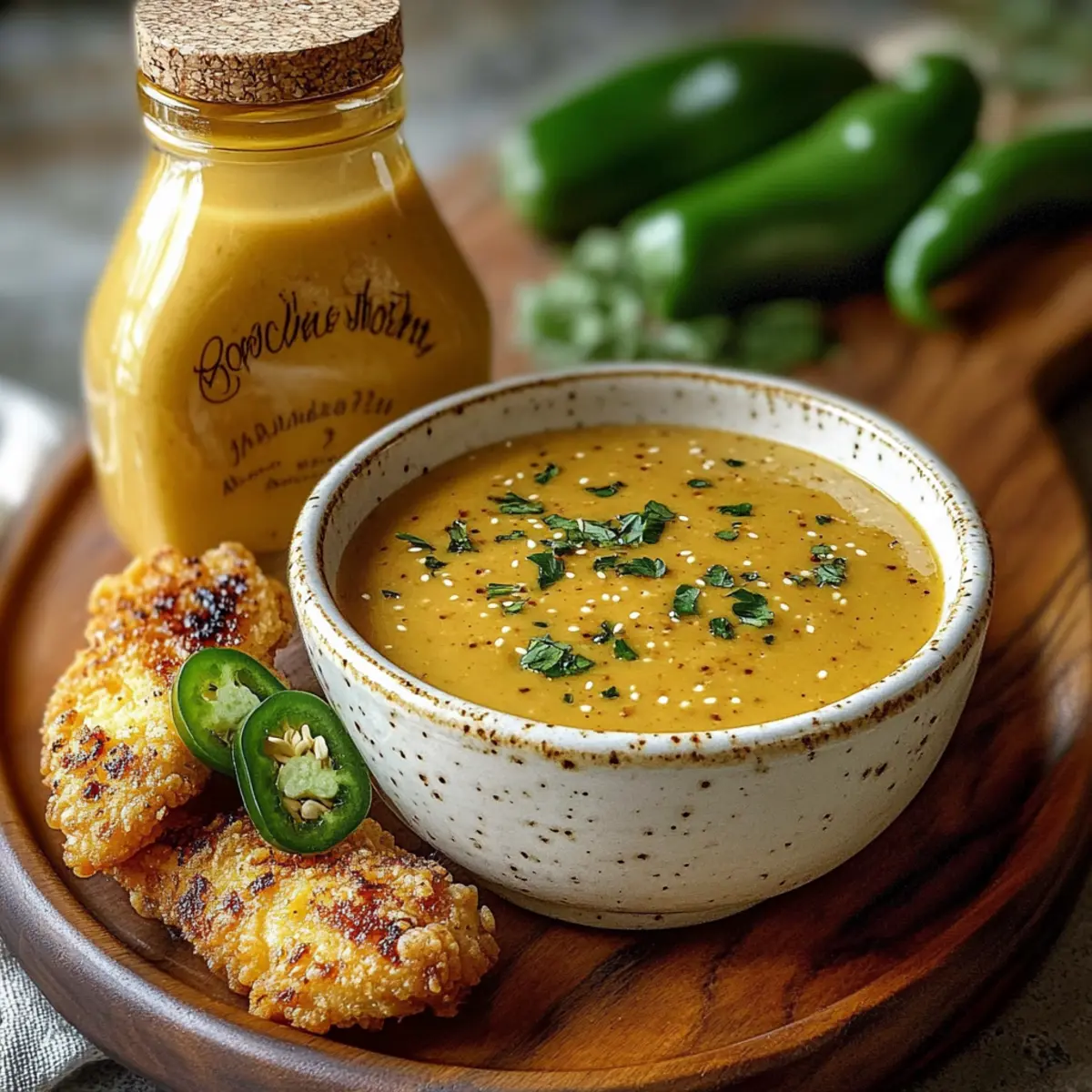 Zesty Jalapeno Honey Mustard Sauce You’ll Love to Dip!