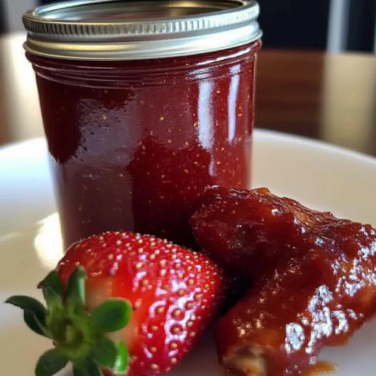Strawberry Jalapeno Bourbon BBQ Sauce - A Sweetly Spicy Delight