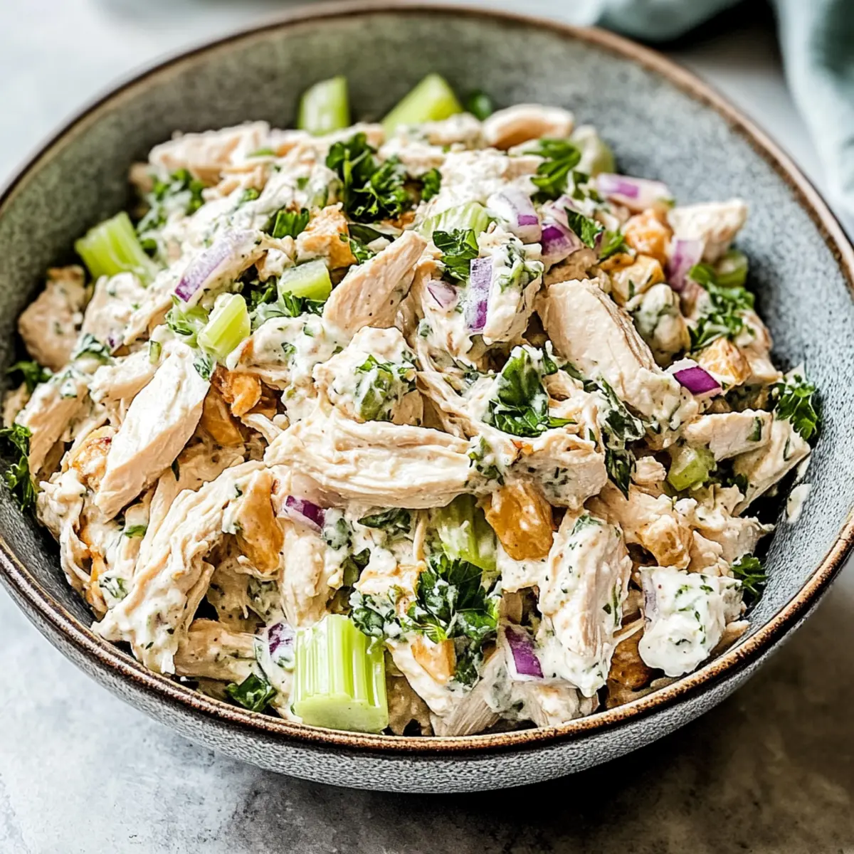 Cottage Cheese Chicken Salad: A Creamy, Protein-Packed Delight