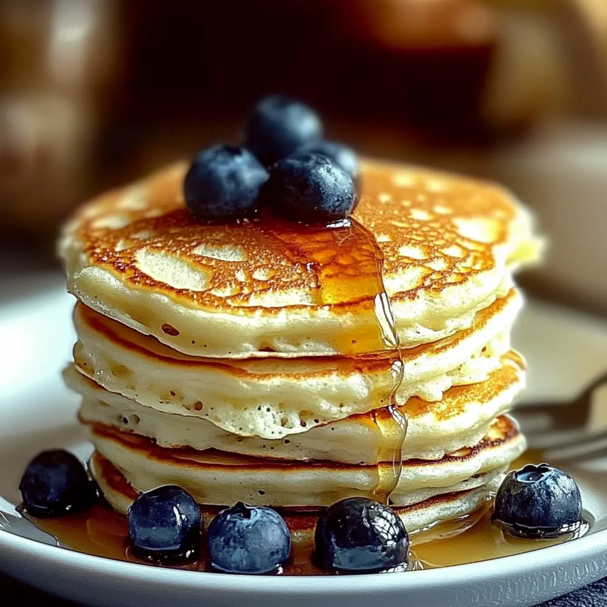 Fluffy Cottage Cheese Pancakes for a Healthy Morning Boost