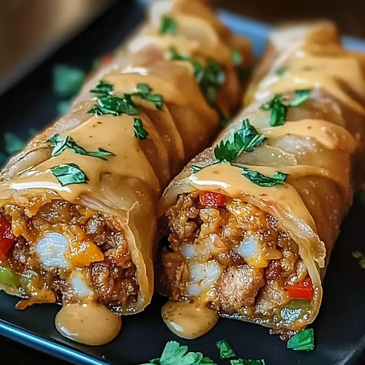 Voodoo Egg Rolls: Spicy Cajun Magic in Every Bite