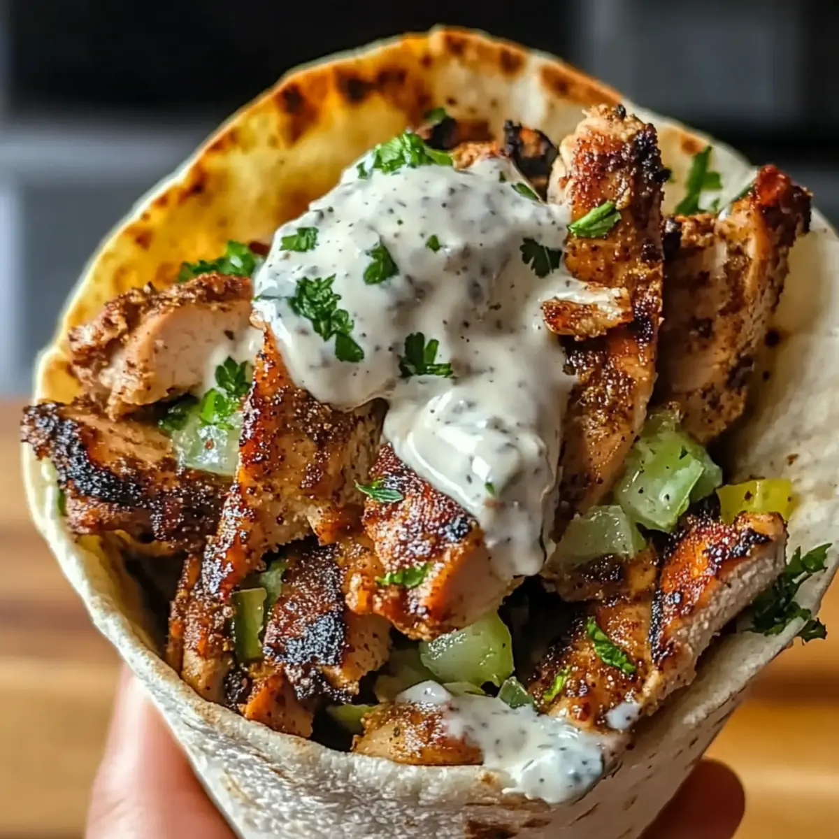 Delicious Chicken Shawarma with Garlic Sauce in 30 Minutes