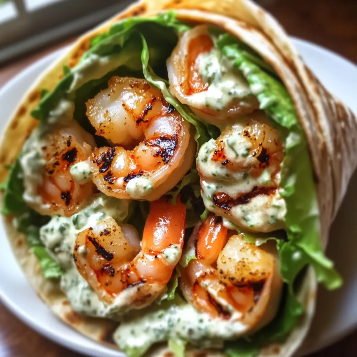 Grilled Shrimp Caesar Wraps: Your New Go-To High-Protein Meal