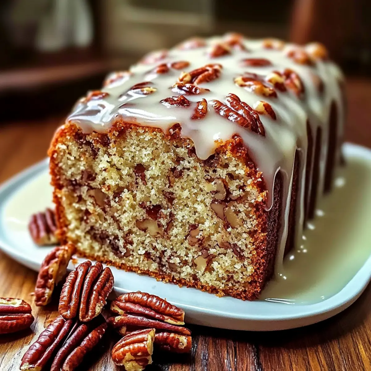 Irresistible Butter Pecan Cake Loaf for Cozy Gatherings