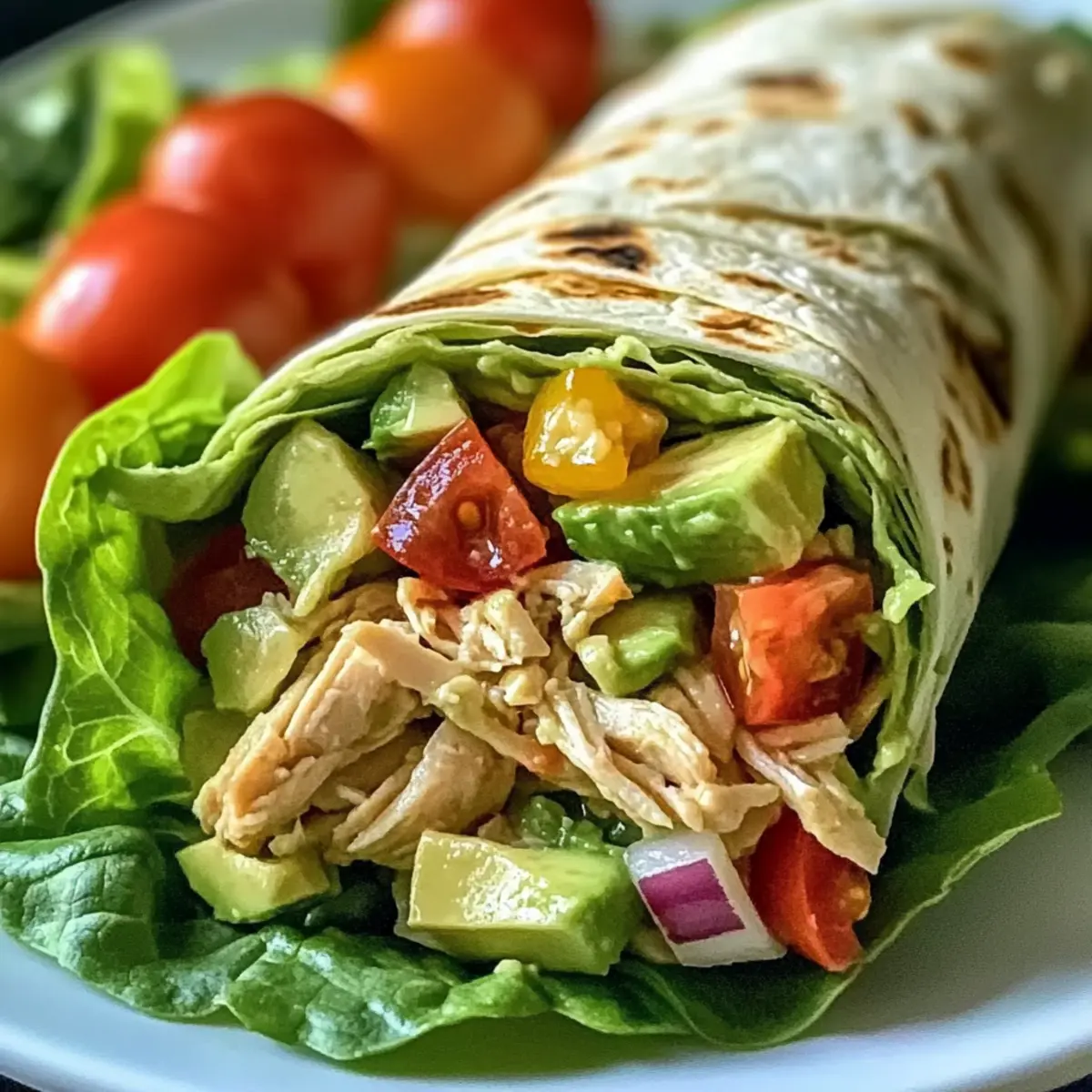 Delicious Keto Avocado Chicken Salad Wraps for Your Lunch Joy