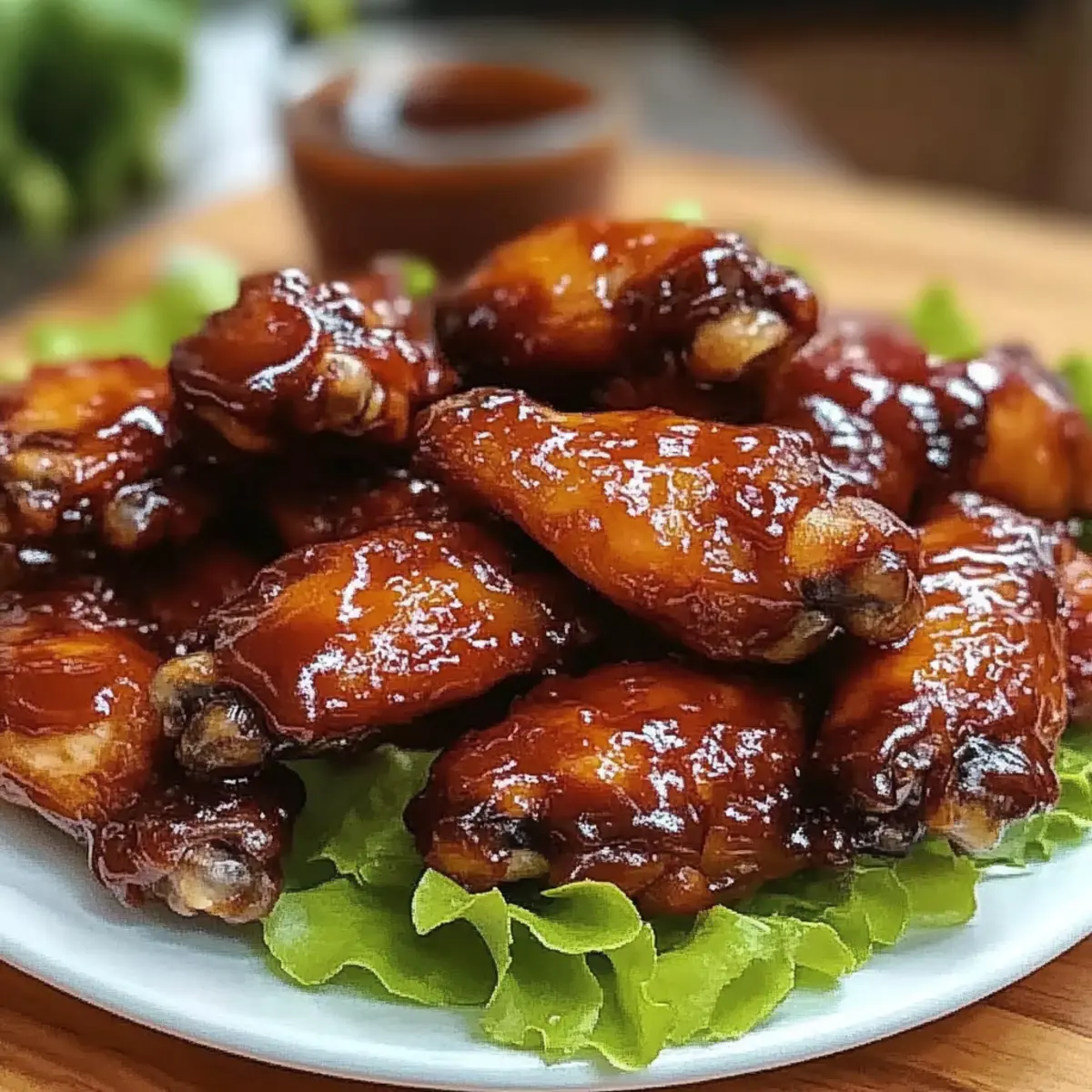 Sticky Honey Barbecue Chicken Wings That Steal the Show