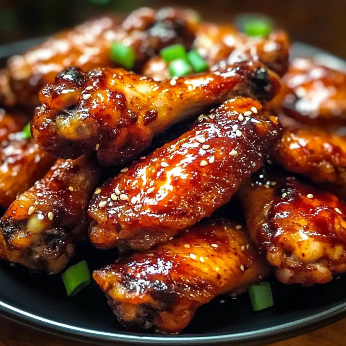 Tangy Crispy Oven-Baked Honey BBQ Chicken Wings You’ll Love