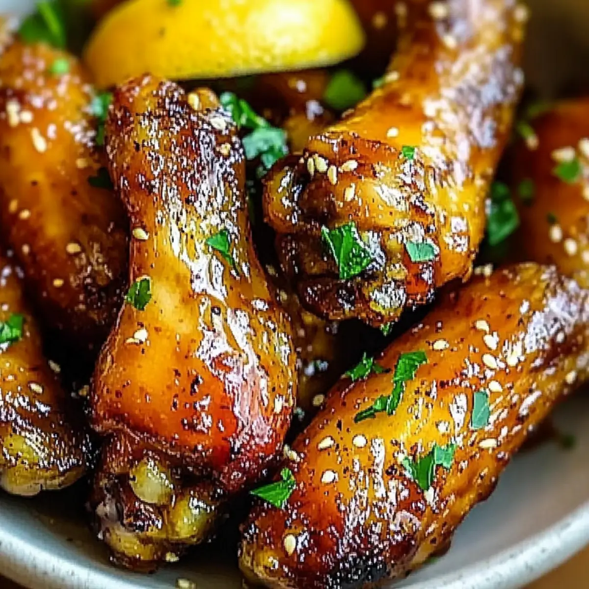 Honey Lemon Pepper Wings Super Crispy for the Perfect Snack