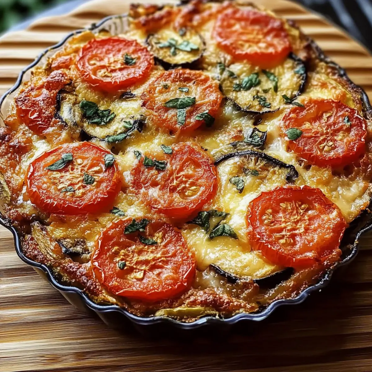 Delicious Tomato and Eggplant Pie for a Summer Feast
