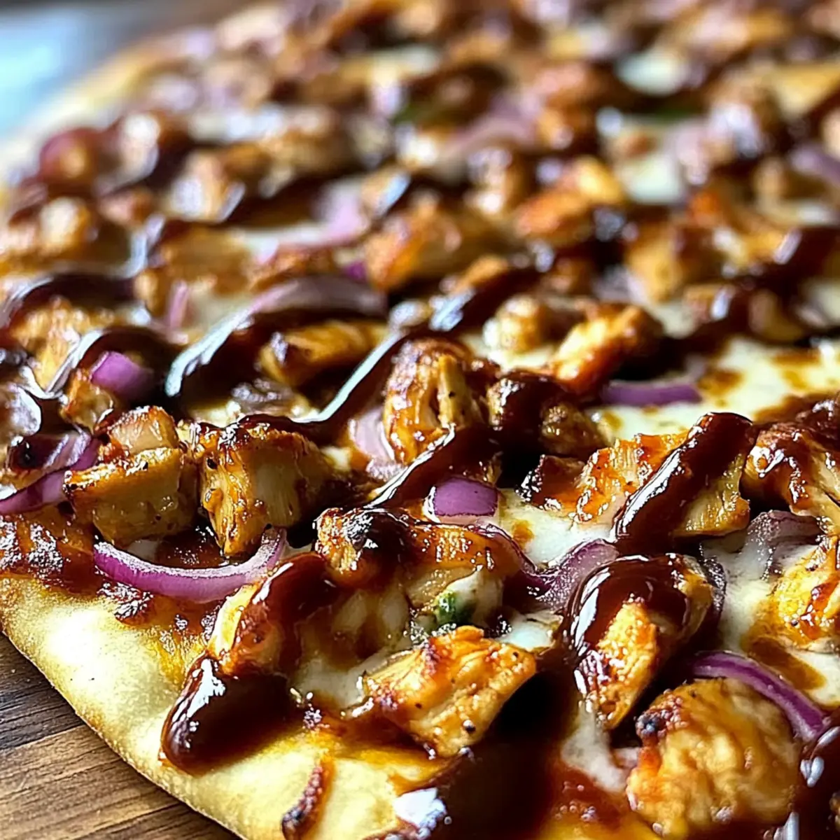 BBQ Chicken Pizza: Homemade Delight with Custom Toppings