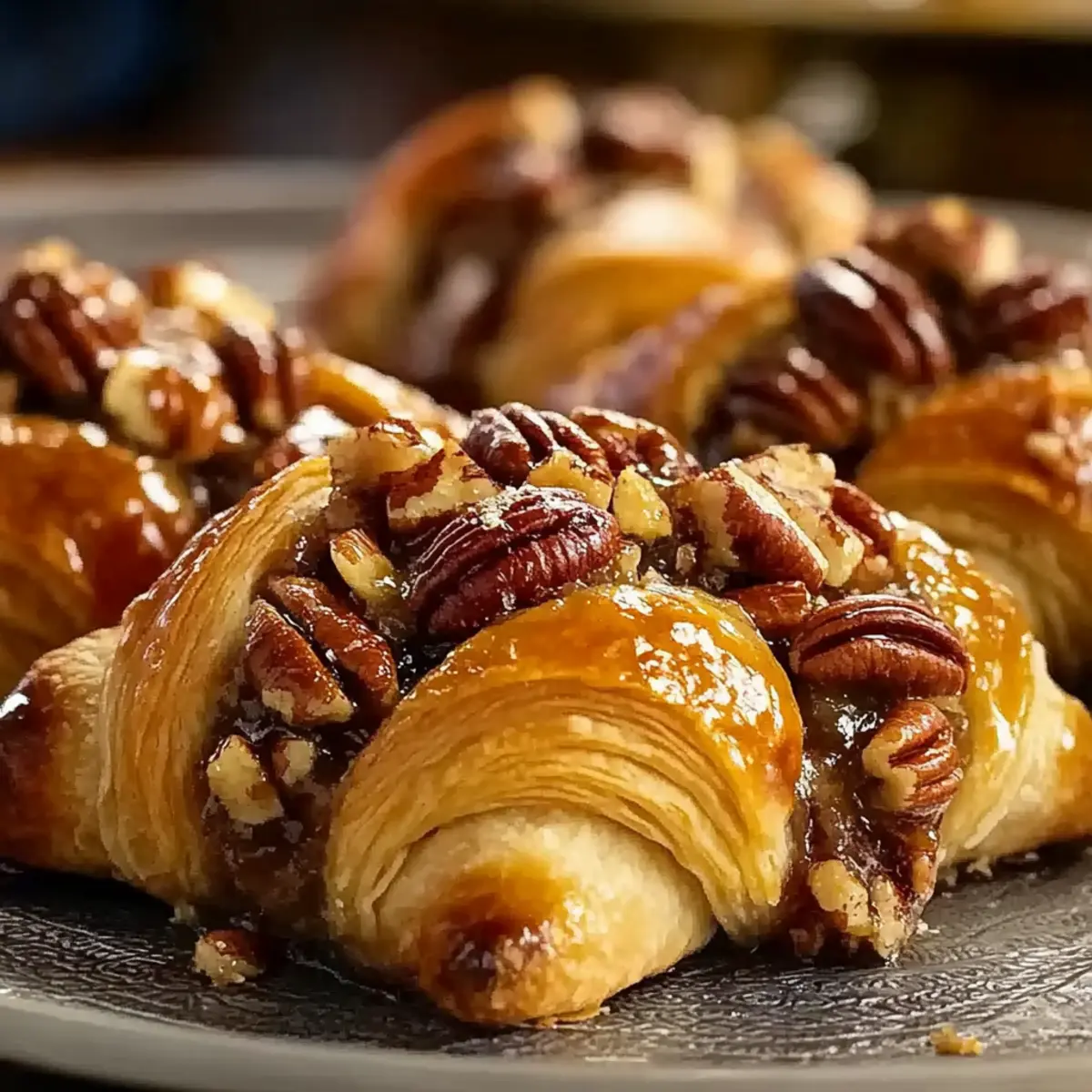 Pecan Pie Crescents: Flaky Bites of Holiday Bliss