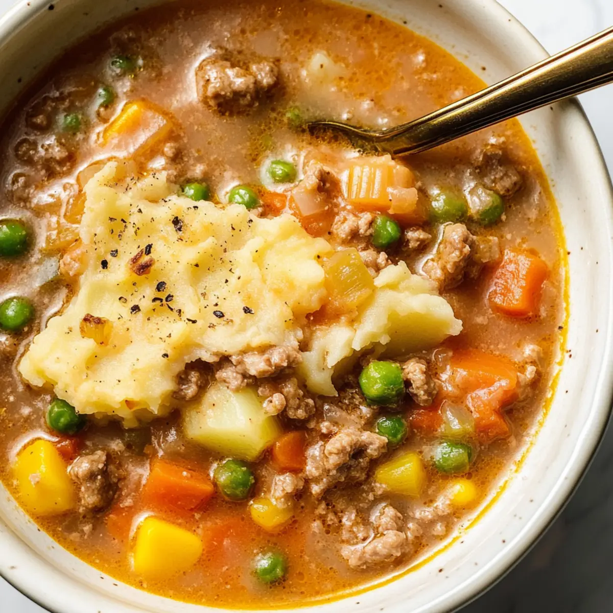 Cozy Shepherd’s Pie Soup for Hearty Family Nights