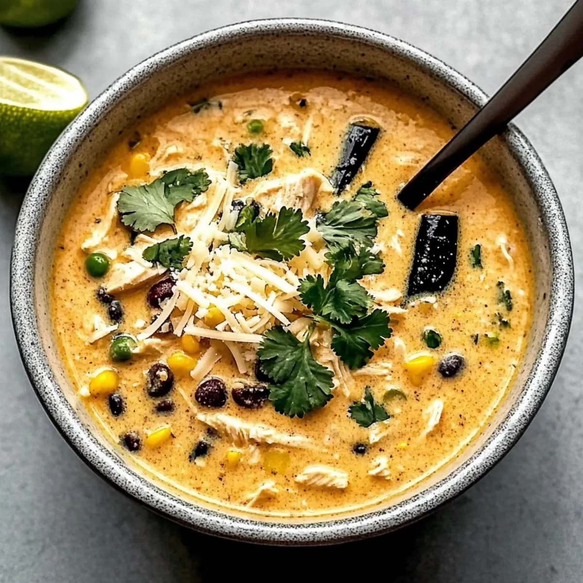 Creamy Chicken Poblano Soup for a Cozy Weeknight Dinner