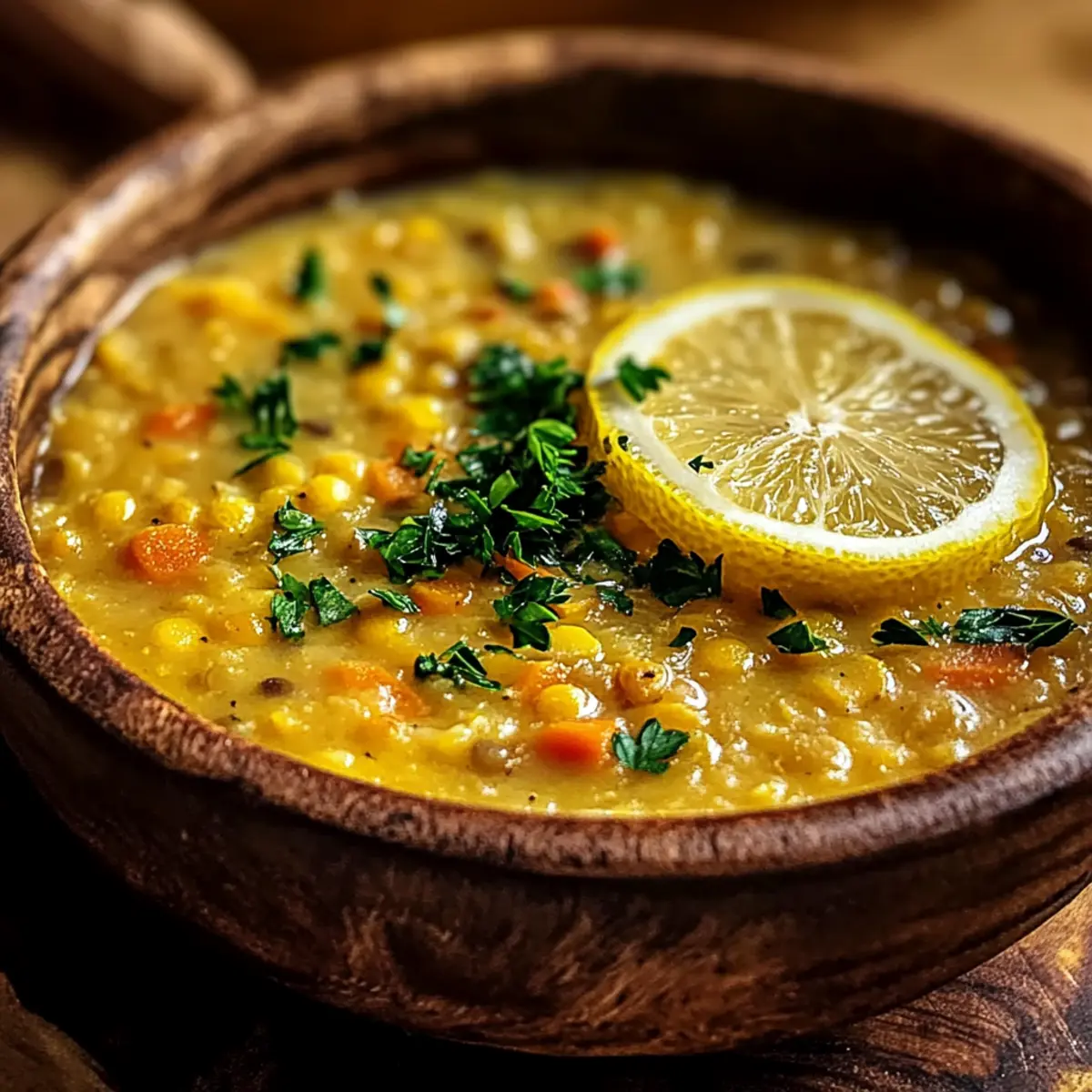Lemon Lentil Soup: A Creamy Healing Bowl of Comfort