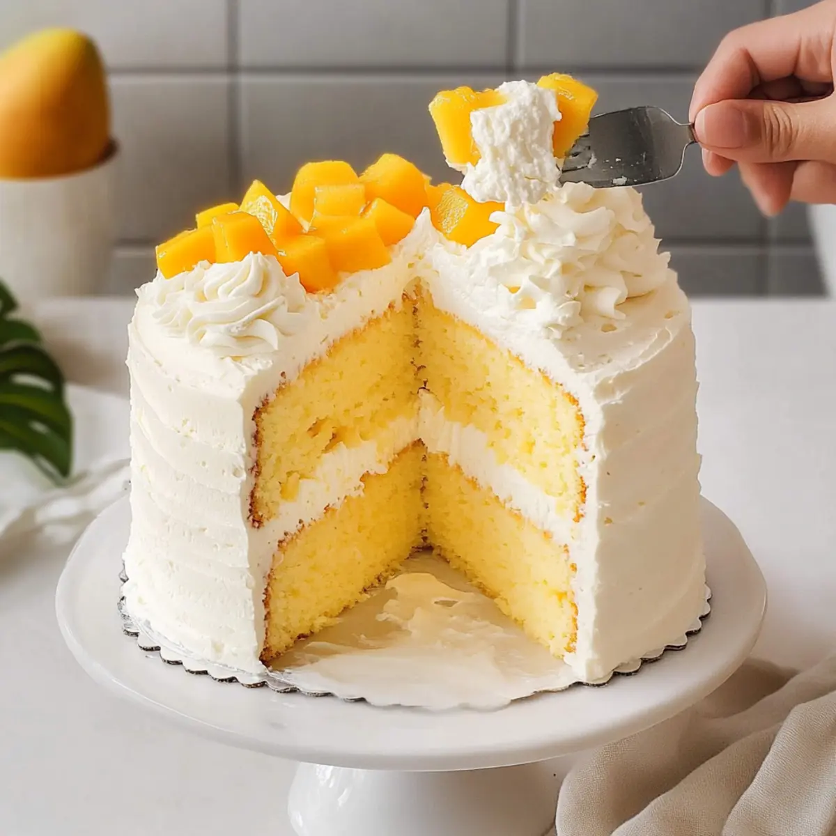 Fluffy Mango Cake: A Refreshing Summer Delight for Everyone