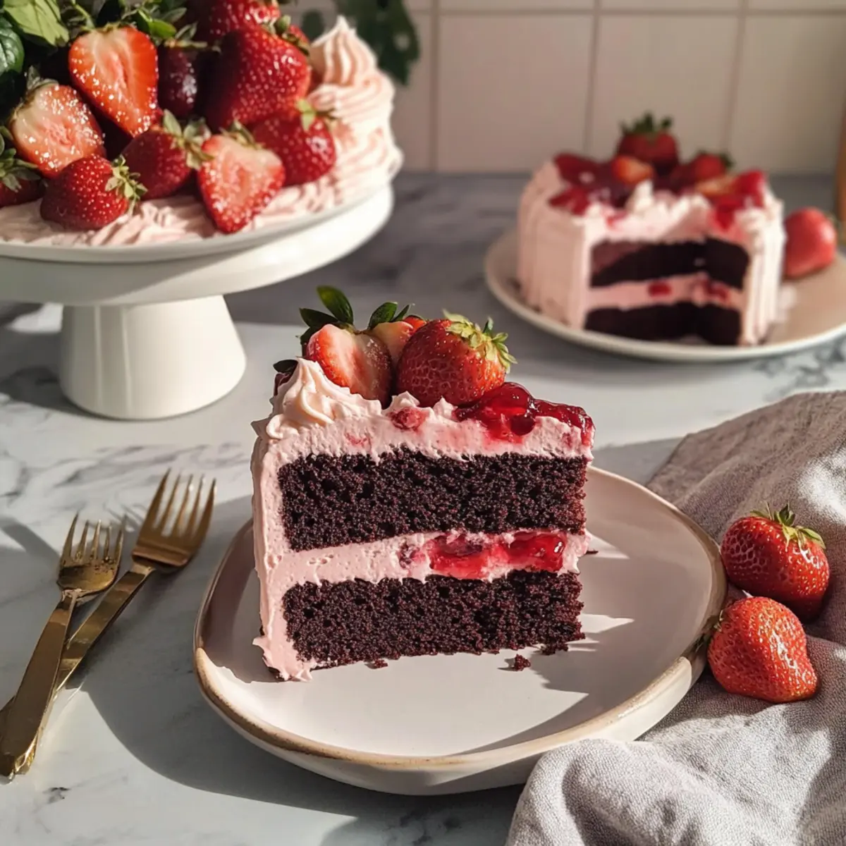 Decadent Strawberry Chocolate Cake That Will Wow Your Guests