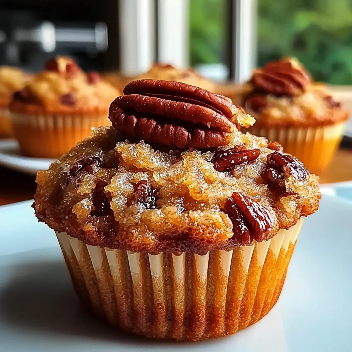 Pecan Pie Brown Sugar Muffins: Sweet Comfort in Every Bite