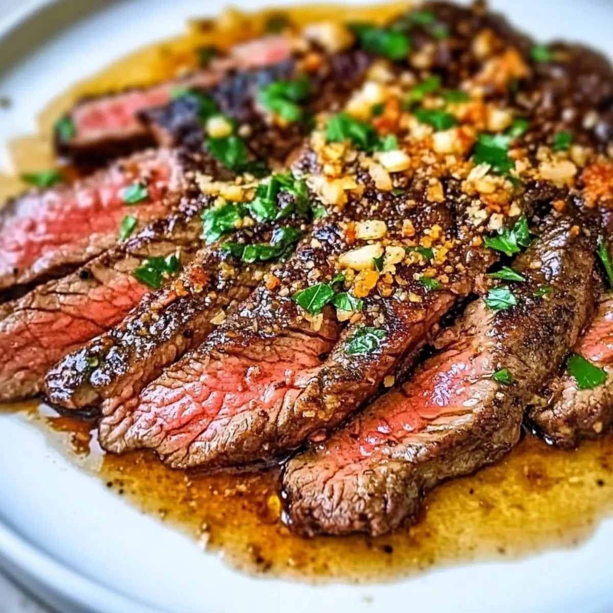 Savor the Juicy Garlic Butter Brazilian Steak in 15 Minutes