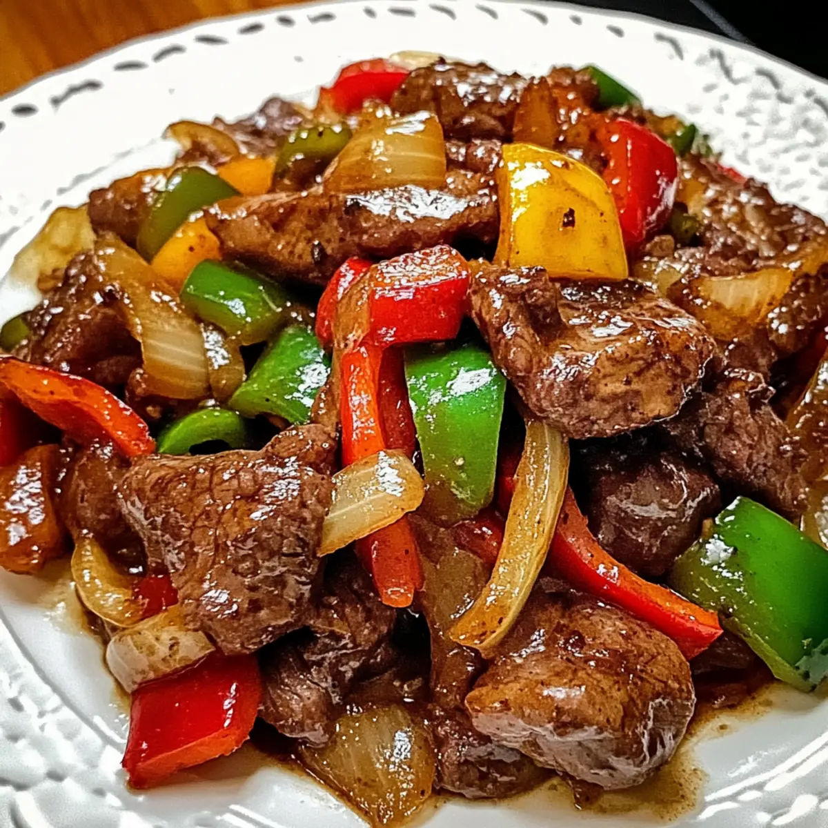 Savor the Flavor: Easy Pepper Steak with Colorful Veggies