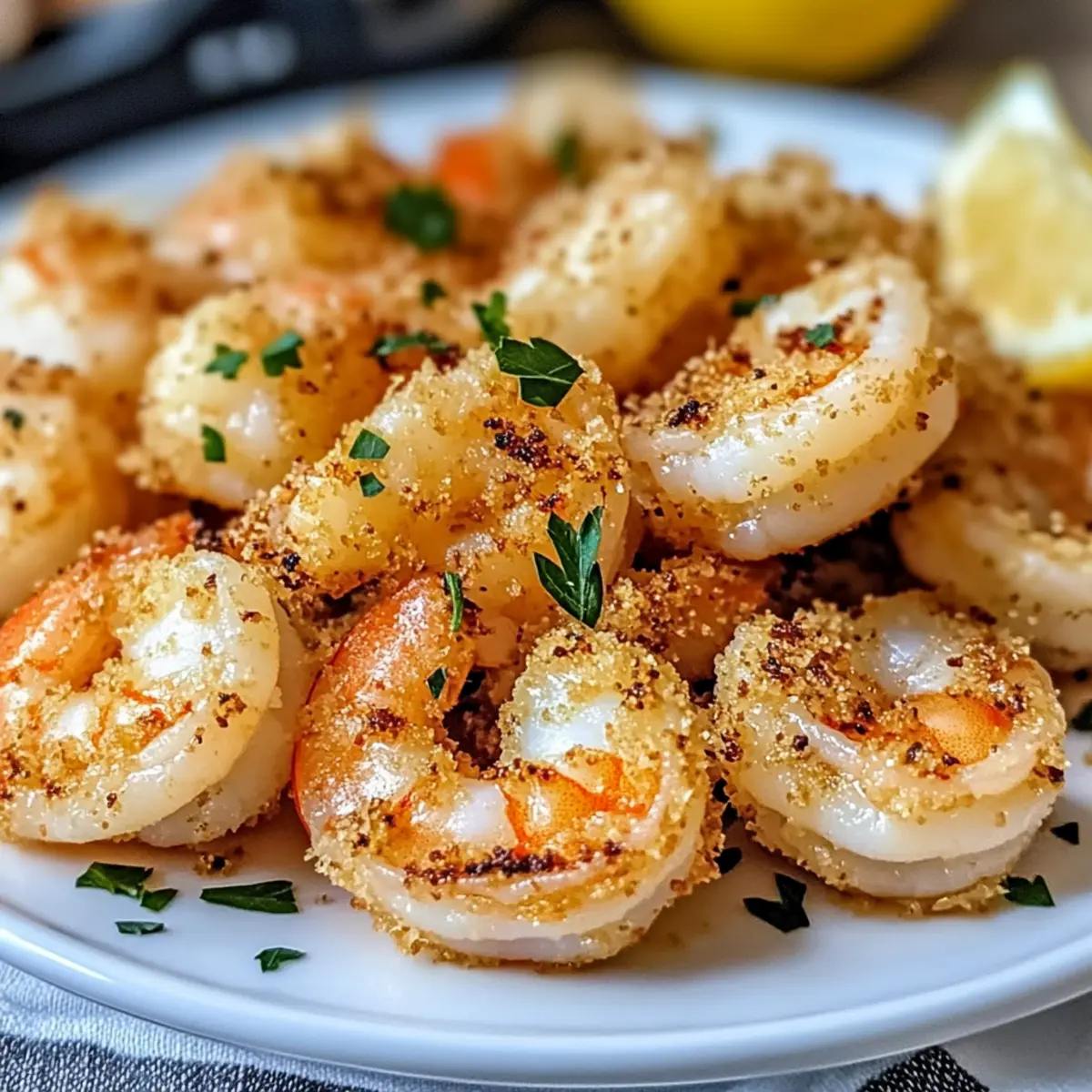 Irresistible Air Fryer Garlic Parmesan Shrimp in Minutes