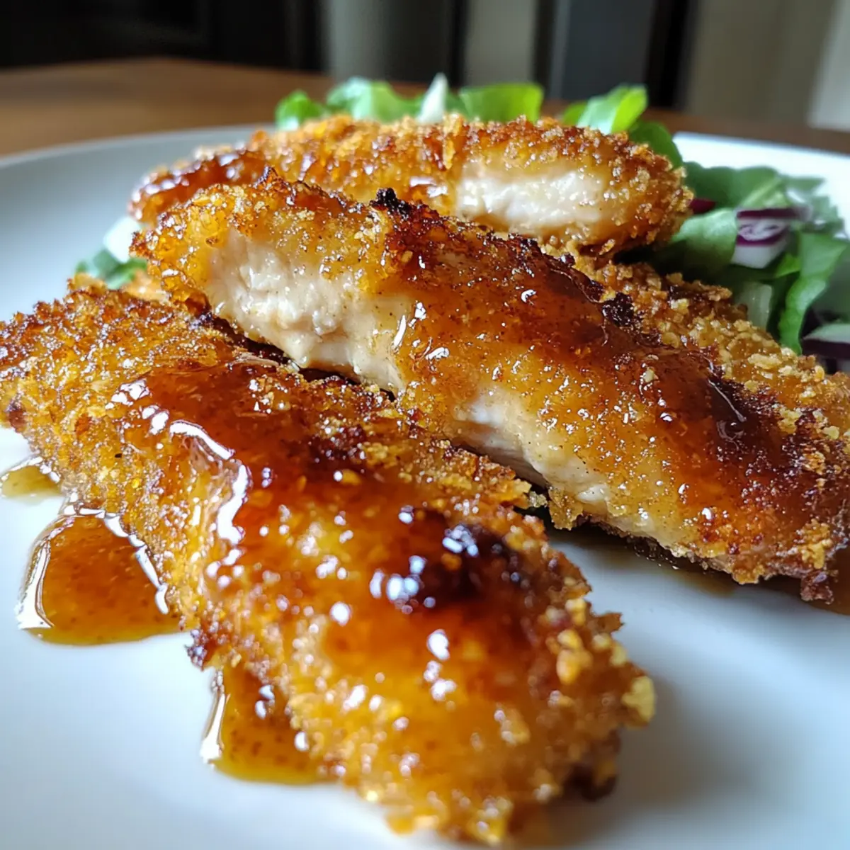 Air Fryer Honey Butter Garlic Chicken Tenders That Wow!