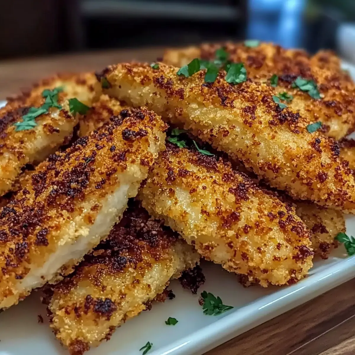 Crispy Air Fryer Parmesan Chicken Tenders for Ultimate Crunch