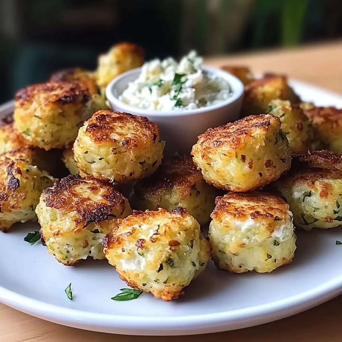 Crispy Greek Zucchini Tots for a Guilt-Free Snack Fix