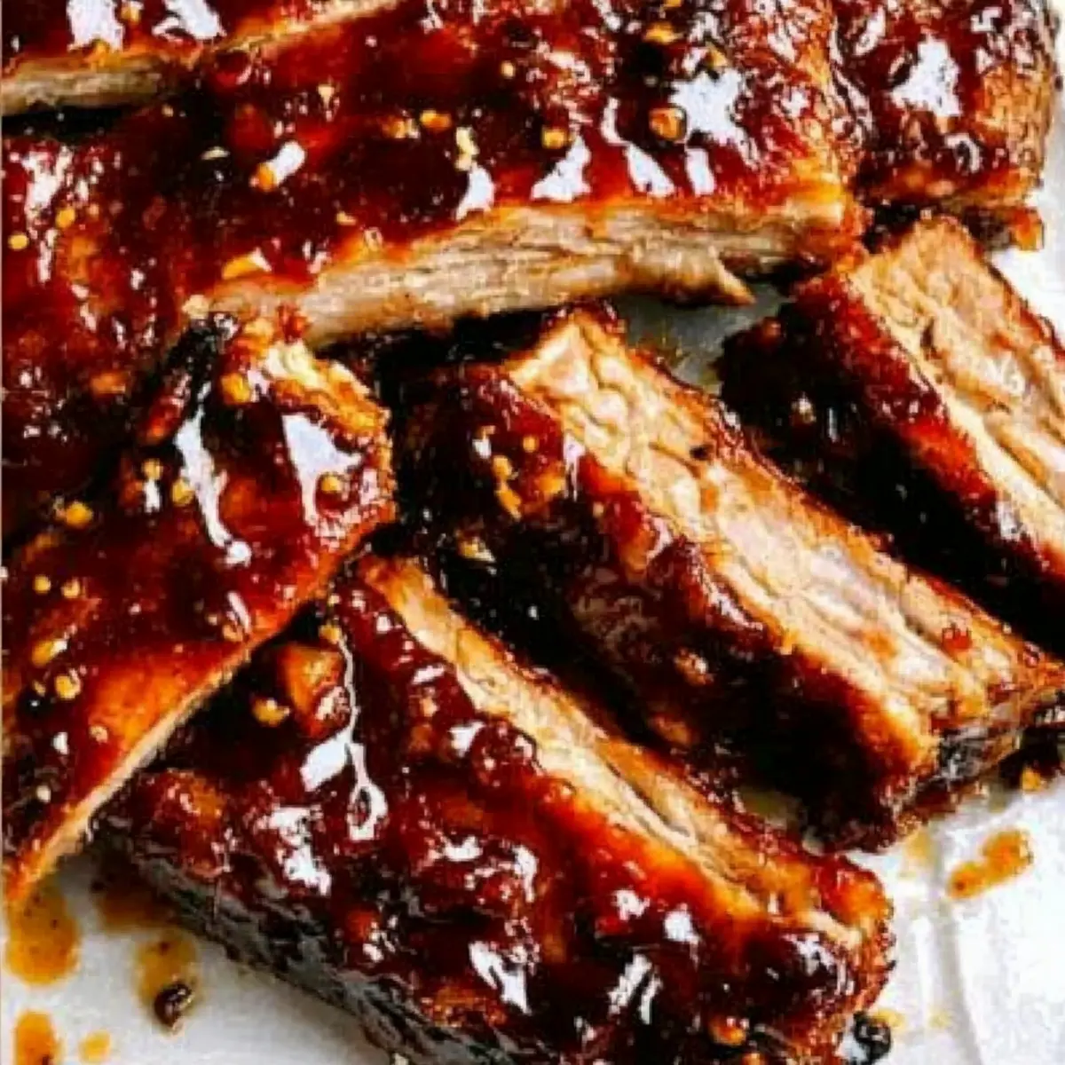 Sticky Oven-Baked Barbecued Ribs That Melt in Your Mouth
