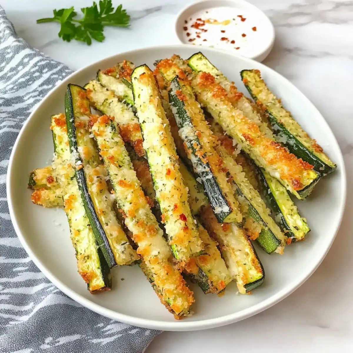 Crispy Keto & Gluten Free Zucchini Fries You'll Love